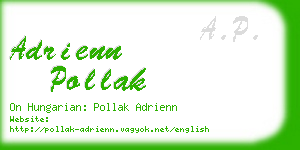 adrienn pollak business card